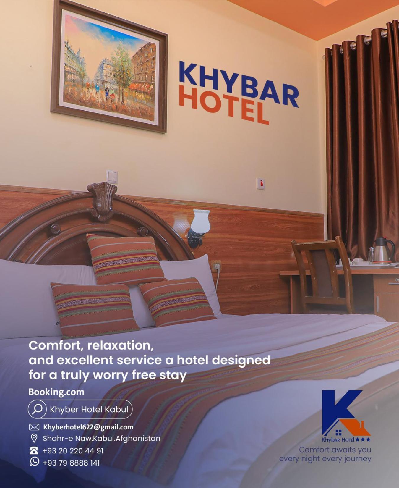 Khyber Hotel Kabul Exterior foto